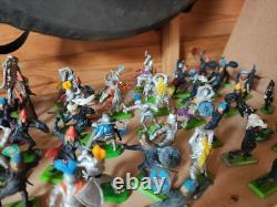 Large Job Lot Britains Knights Figures 125