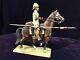 Lasset Studio Piece Mounted British Lancer Sudan Painted By Jean Abell Stadden
