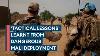 Lessons To Be Learnt From Army S Peacekeeping Mission In Mali
