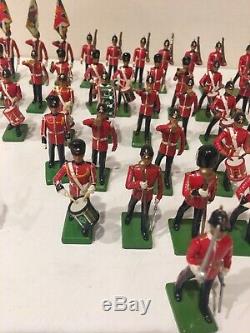 Lot Of 47 Britains Marching Band, ALL IN EXCELLENT CONDITION 1980s METAL