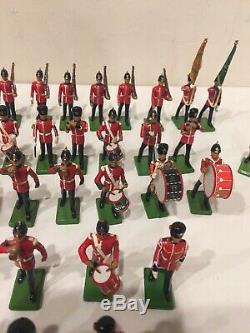 Lot Of 47 Britains Marching Band, ALL IN EXCELLENT CONDITION 1980s METAL