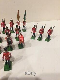 Lot Of 47 Britains Marching Band, ALL IN EXCELLENT CONDITION 1980s METAL