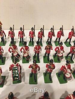 Lot Of 47 Britains Marching Band, ALL IN EXCELLENT CONDITION 1980s METAL