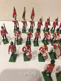 Lot Of 47 Britains Marching Band, ALL IN EXCELLENT CONDITION 1980s METAL