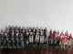 Lot Of 52 Vintage Britains Eyes Right Plastic Marines & Band Toy Soldiers