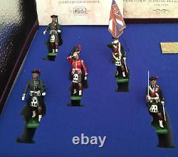 Ltd Ed W Britains #982 Of 2500'The Black Watch Colour Party & Escort' Boxed