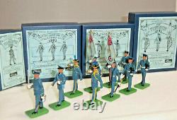Ltd Edition Britains 3070-73, The RAF Colour Squadron in Luxury Boxes in 54mm