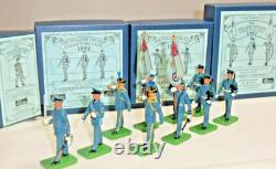 Ltd Edition Britains 3070-73, The RAF Colour Squadron in Luxury Boxes in 54mm