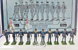 Ltd Edition Britains 3070-73, The RAF Colour Squadron in Luxury Boxes in 54mm