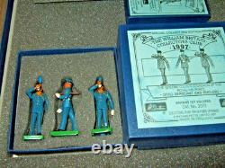 Ltd Edition Britains 3070-73, The RAF Colour Squadron in Luxury Boxes in 54mm