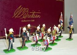 Ltd Edition Britains 3097-3100, The Band & Colours of the Royal Marines 54mm