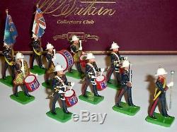 Ltd Edition Britains 3097-3100, The Band & Colours of the Royal Marines 54mm