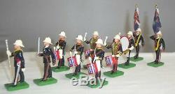 Ltd Edition Britains 3097-3100, The Band & Colours of the Royal Marines 54mm