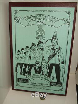 Ltd Edition Britains The Sherwood Foresters Regimental Band in Fitted Boxes 54mm
