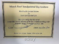 MARCH PAST TOY SOLDIERS WWI FRENCH INFANTRY OF THE LINE 59/200 Ltd Ed MIB