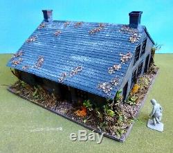 Marx/Britains++ 54mm Civil war Confederate camp custom playset 95 figs ++usedoop