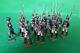 Mignot Vintage French Line Infantry X 13 Unboxed Htf