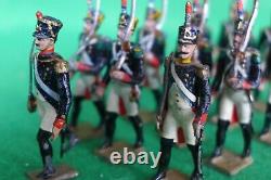 Mignot Vintage French Line Infantry x 13 Unboxed HTF