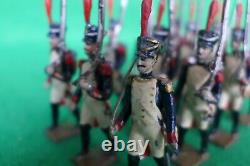 Mignot Vintage French Line Infantry x 13 Unboxed HTF