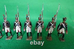 Mignot Vintage French Line Infantry x 13 Unboxed HTF