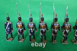 Mignot Vintage French Line Infantry x 13 Unboxed HTF