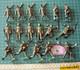 Mint 50s Britains Gas Masked British Infantry Ww2. Hollow-cast Toy Soldiers (#8)