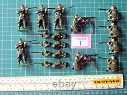 Mint Britains Hollow-cast Toy Soldiers Early 50s. Belgian Infantry in Combat WW2