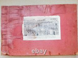 Old BRITAINS England 1950s Lead, Changing of the Guard, 83 Piece Boxed Set #1555