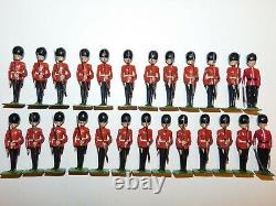 Old BRITAINS England 1950s Lead, Changing of the Guard, 83 Piece Boxed Set #1555