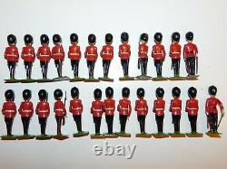 Old BRITAINS England 1950s Lead, Changing of the Guard, 83 Piece Boxed Set #1555