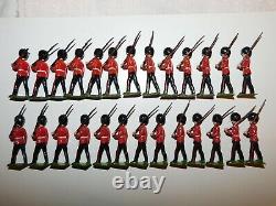 Old BRITAINS England 1950s Lead, Changing of the Guard, 83 Piece Boxed Set #1555