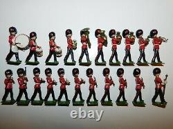 Old BRITAINS England 1950s Lead, Changing of the Guard, 83 Piece Boxed Set #1555