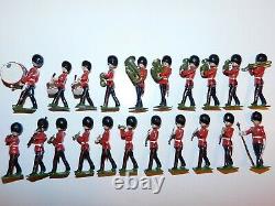 Old BRITAINS England 1950s Lead, Changing of the Guard, 83 Piece Boxed Set #1555