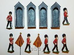 Old BRITAINS England 1950s Lead, Changing of the Guard, 83 Piece Boxed Set #1555