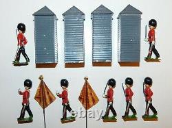 Old BRITAINS England 1950s Lead, Changing of the Guard, 83 Piece Boxed Set #1555