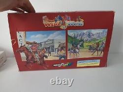 Original Britains Deetail Wild West 74122 Action Set Covered Wagon & Figures