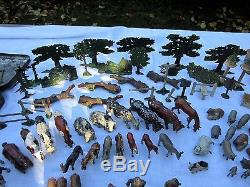 Over 180 pieces of britains and other makes lead farm see pictures and details