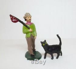 PHILLIP SEGAL Lead Toy Soldier Figure DICK WHITTINGTON AND HIS CAT Britains