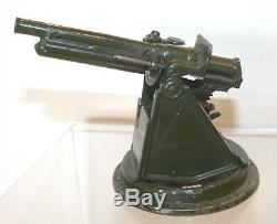 PS05 Britains pre WW2 4.5inch Anti Aircraft Gun from set 1522. VGC