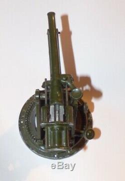 PS05 Britains pre WW2 4.5inch Anti Aircraft Gun from set 1522. VGC