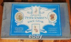 Peter Rabbit's Rare Race Game With Timpo Lead Figures C1945 By Beatrix Potter