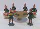 Pixie Tea Party Figures (my Ref Grey 285) By Barrett And Sons