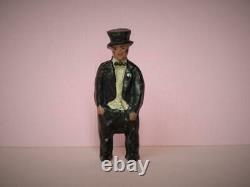 Pixyland / F Kew Vintage 1921-31 Pre War Rare Lead Drunk Toff Figure