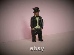 Pixyland / F Kew Vintage 1921-31 Pre War Rare Lead Drunk Toff Figure