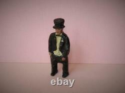 Pixyland / F Kew Vintage 1921-31 Pre War Rare Lead Drunk Toff Figure