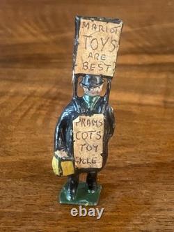 Pixyland Kew Sandwich Board Man Britains Johillco Extremely Rare c1925