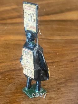 Pixyland Kew Sandwich Board Man Britains Johillco Extremely Rare c1925