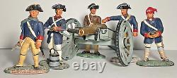 Please Read Britains American Revolution 6lb Cannon Crew Unboxed #17285