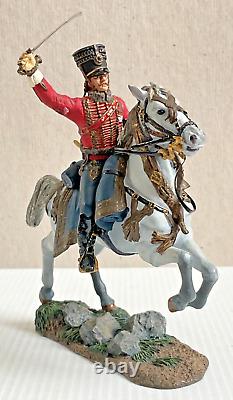 Please Read Britains, French Hussar, 4th Regiment 1807 54mm Napoleonic #39000