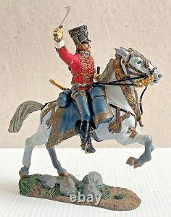 Please Read Britains, French Hussar, 4th Regiment 1807 54mm Napoleonic #39000